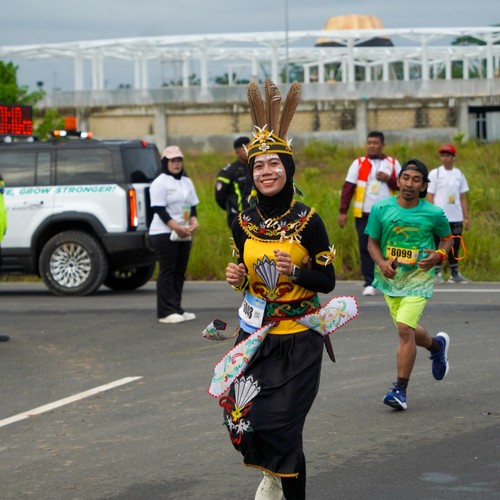 Race photo from ARUTMIN BORNEO RUN 2025