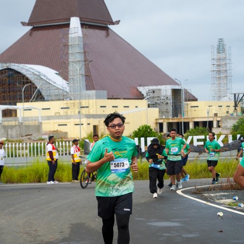 Race photo from ARUTMIN BORNEO RUN 2025