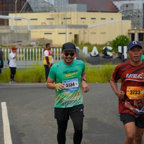 Race photo from ARUTMIN BORNEO RUN 2025