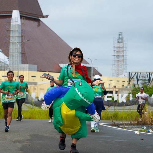Race photo from ARUTMIN BORNEO RUN 2025