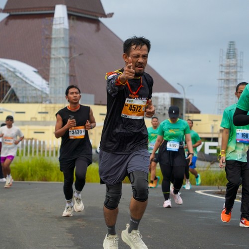 Race photo from ARUTMIN BORNEO RUN 2025