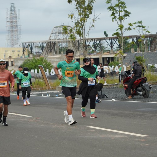 Race photo from ARUTMIN BORNEO RUN 2025