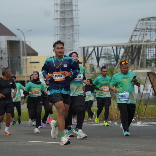 Race photo from ARUTMIN BORNEO RUN 2025