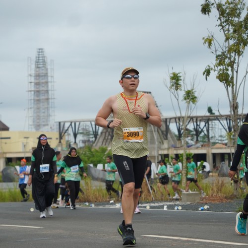 Race photo from ARUTMIN BORNEO RUN 2025