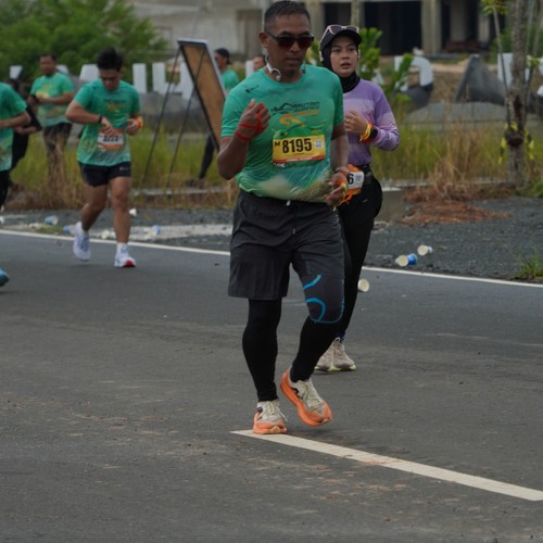 Race photo from ARUTMIN BORNEO RUN 2025