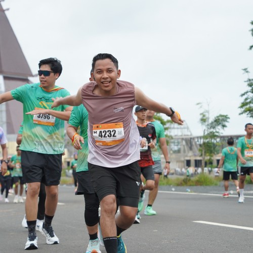 Race photo from ARUTMIN BORNEO RUN 2025