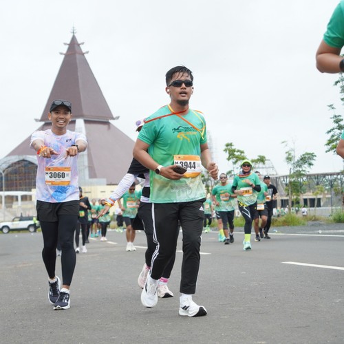 Race photo from ARUTMIN BORNEO RUN 2025
