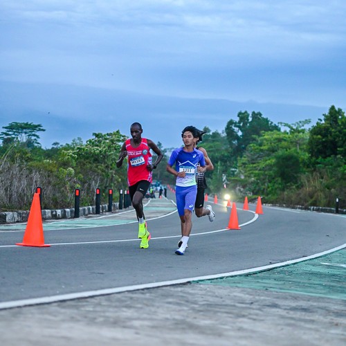 Race photo from Belitung Multisport Festival