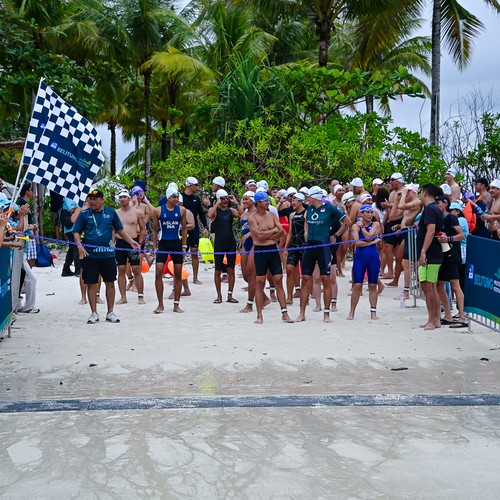 Race photo from Belitung Multisport Festival