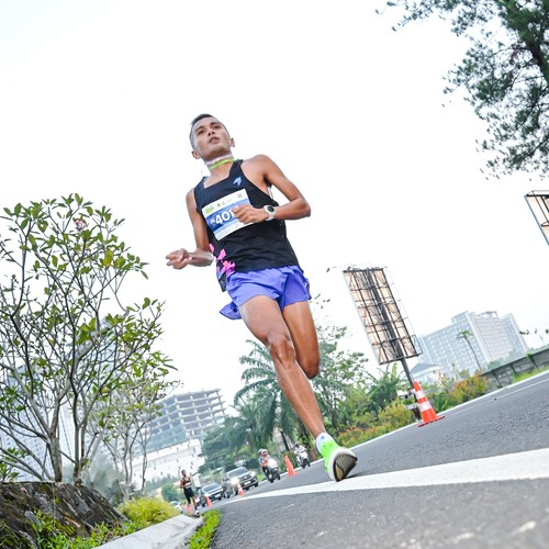 Race photo from BOGORUN 2026