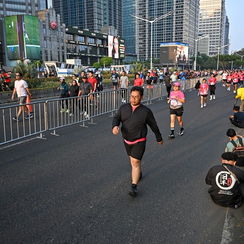 Race photo from SMARTFREN RUN 2026