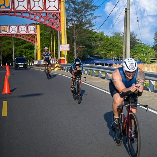 Race photo from Belitung Multisport Festival
