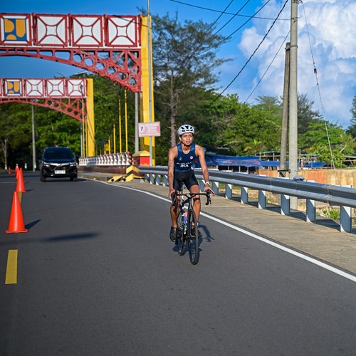 Race photo from Belitung Multisport Festival