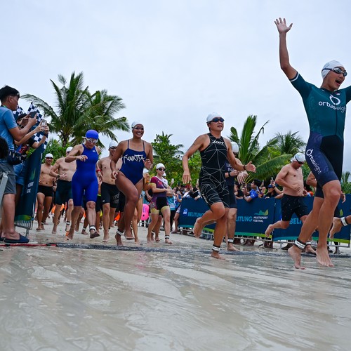 Race photo from Belitung Multisport Festival