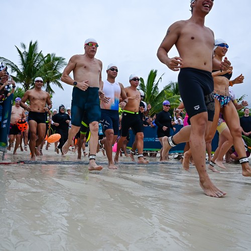 Race photo from Belitung Multisport Festival