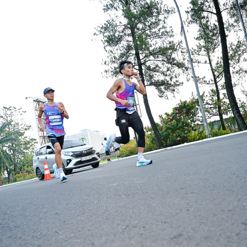 Race photo from BOGORUN 2026