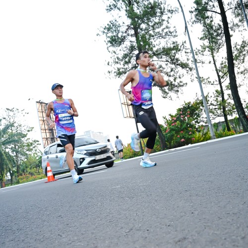 Race photo from BOGORUN 2026