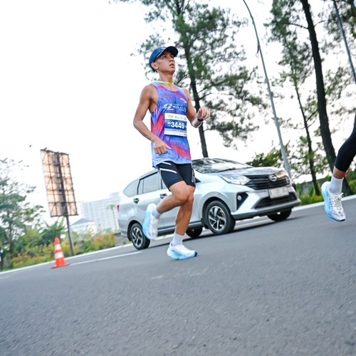 Race photo from BOGORUN 2026
