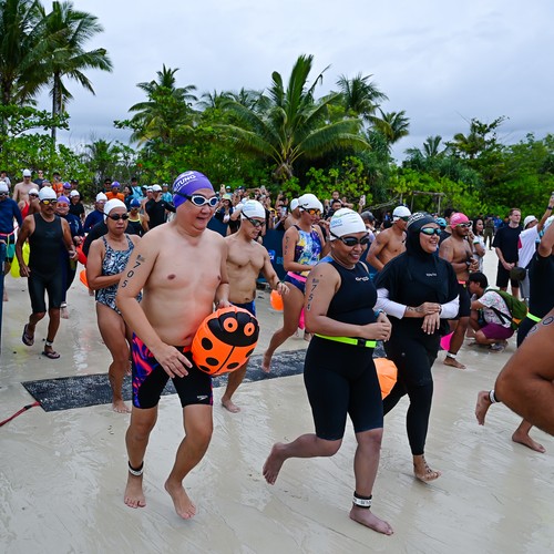 Race photo from Belitung Multisport Festival