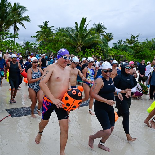 Race photo from Belitung Multisport Festival