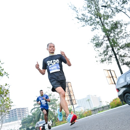 Race photo from BOGORUN 2026