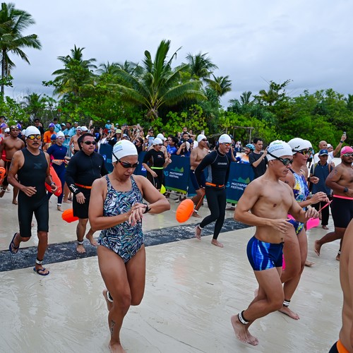 Race photo from Belitung Multisport Festival