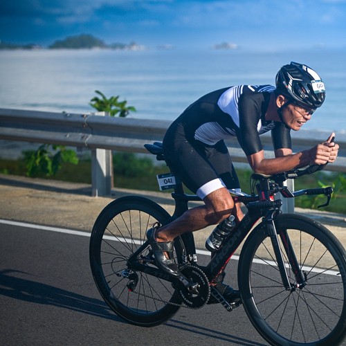 Race photo from Belitung Multisport Festival