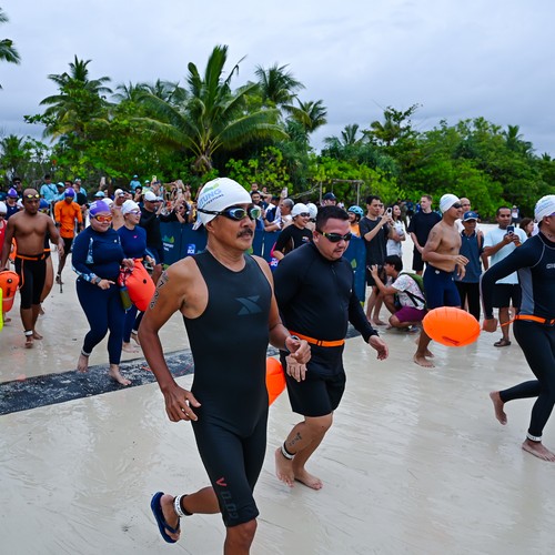 Race photo from Belitung Multisport Festival