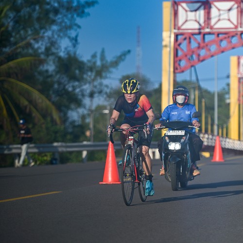 Race photo from Belitung Multisport Festival