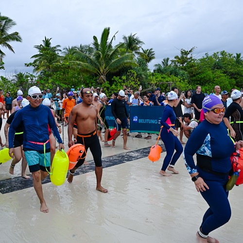 Race photo from Belitung Multisport Festival