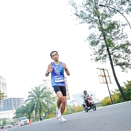 Race photo from BOGORUN 2026