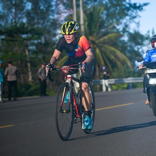 Race photo from Belitung Multisport Festival
