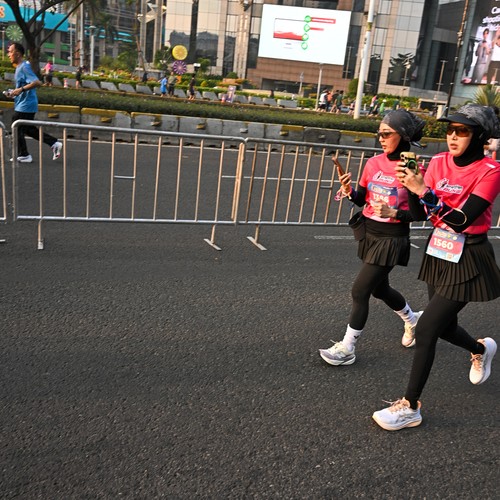Race photo from SMARTFREN RUN 2026