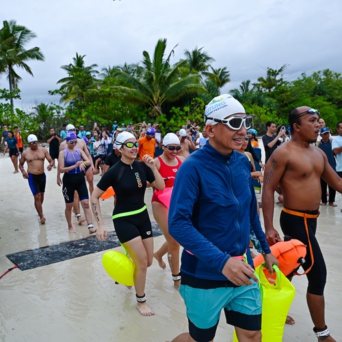 Race photo from Belitung Multisport Festival