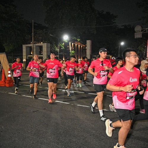 Race photo from SMARTFREN RUN 2026