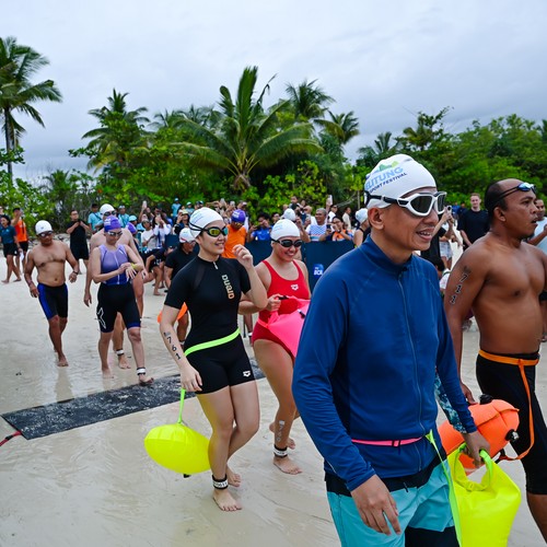Race photo from Belitung Multisport Festival