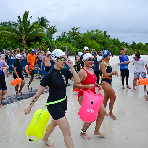 Race photo from Belitung Multisport Festival