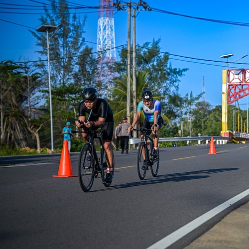 Race photo from Belitung Multisport Festival