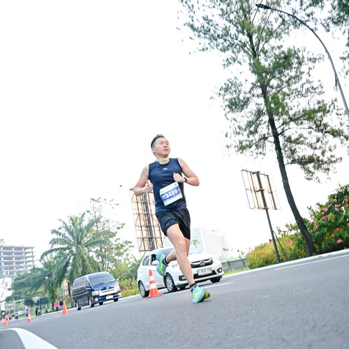 Race photo from BOGORUN 2026