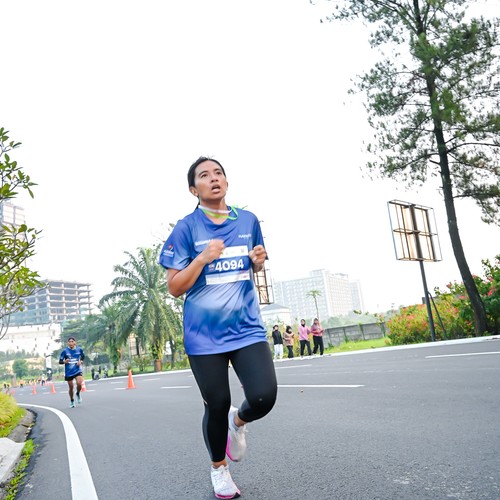 Race photo from BOGORUN 2026