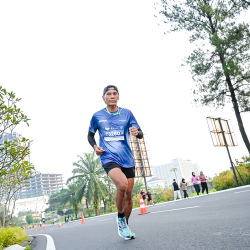 Race photo from BOGORUN 2026
