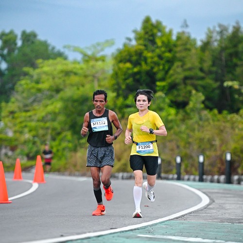 Race photo from Belitung Multisport Festival