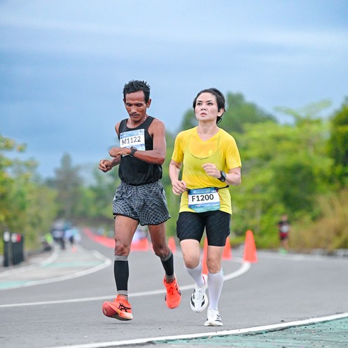 Race photo from Belitung Multisport Festival