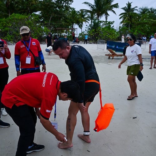 Race photo from Belitung Multisport Festival