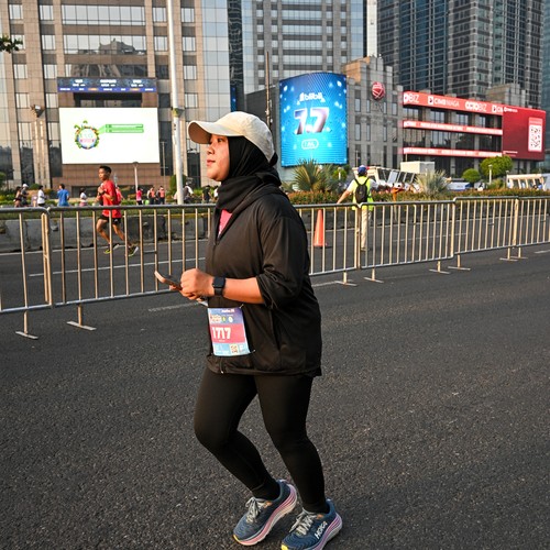 Race photo from SMARTFREN RUN 2026