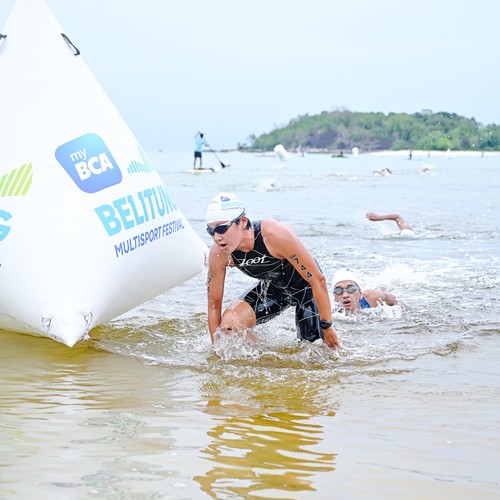 Race photo from Belitung Multisport Festival