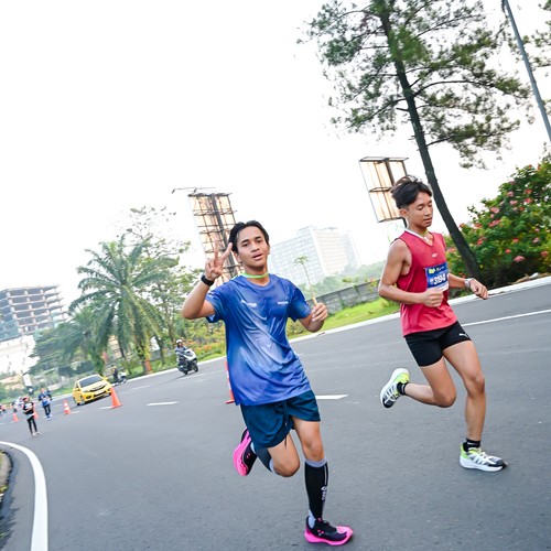 Race photo from BOGORUN 2026