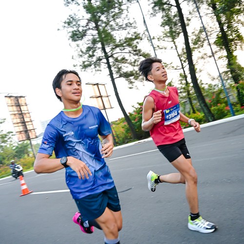 Race photo from BOGORUN 2026