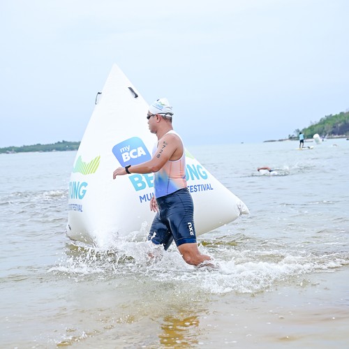 Race photo from Belitung Multisport Festival