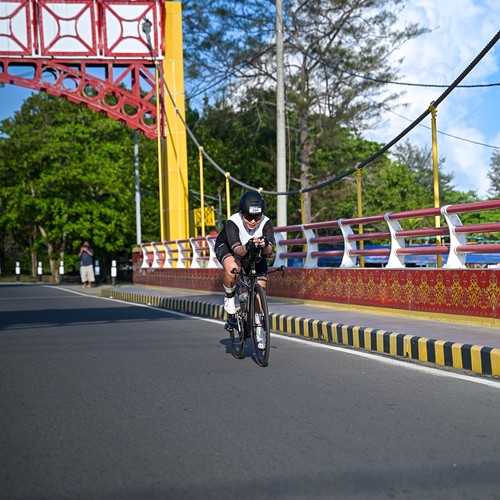 Race photo from Belitung Multisport Festival